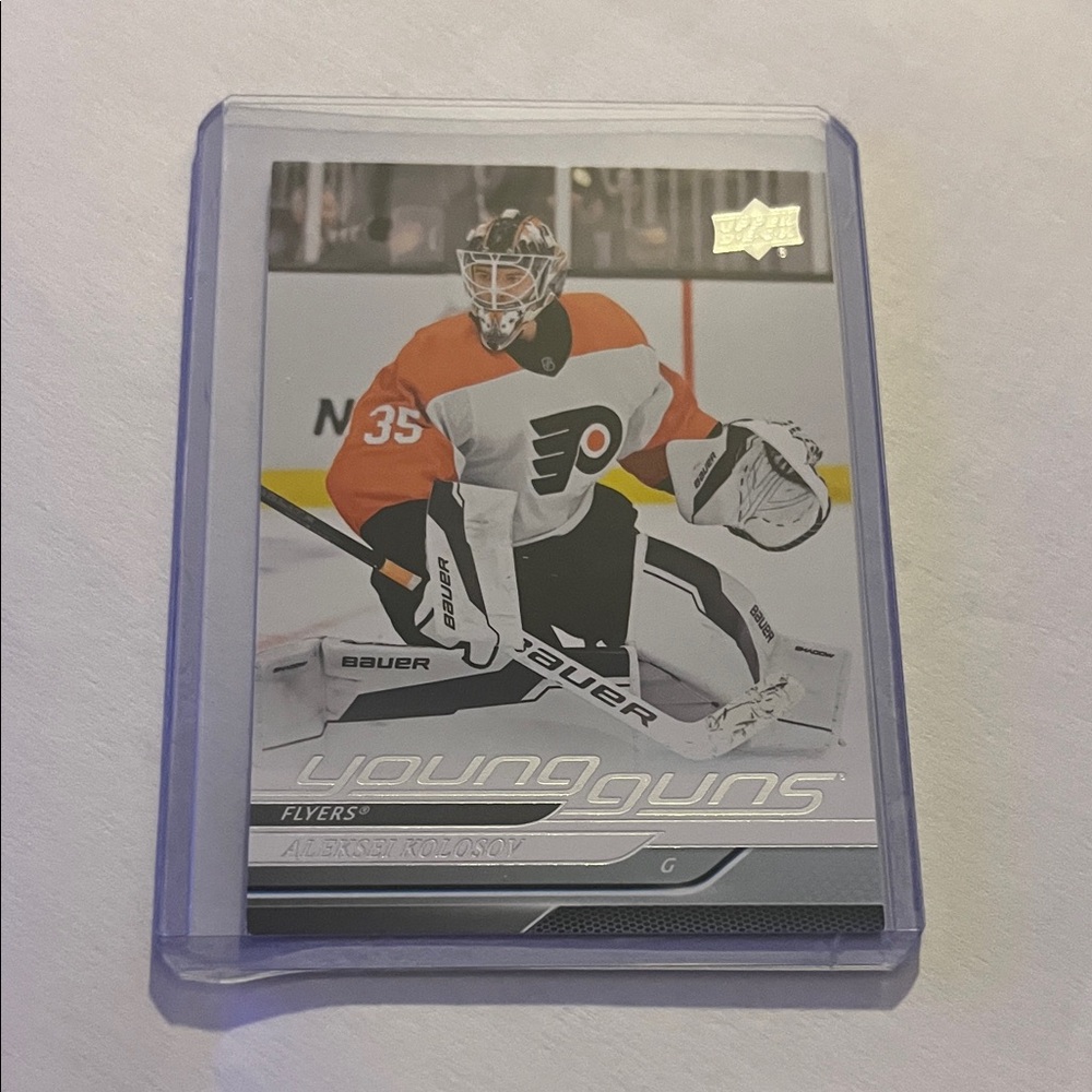 Young Guns Hockey Card - Aleksei Kolosov